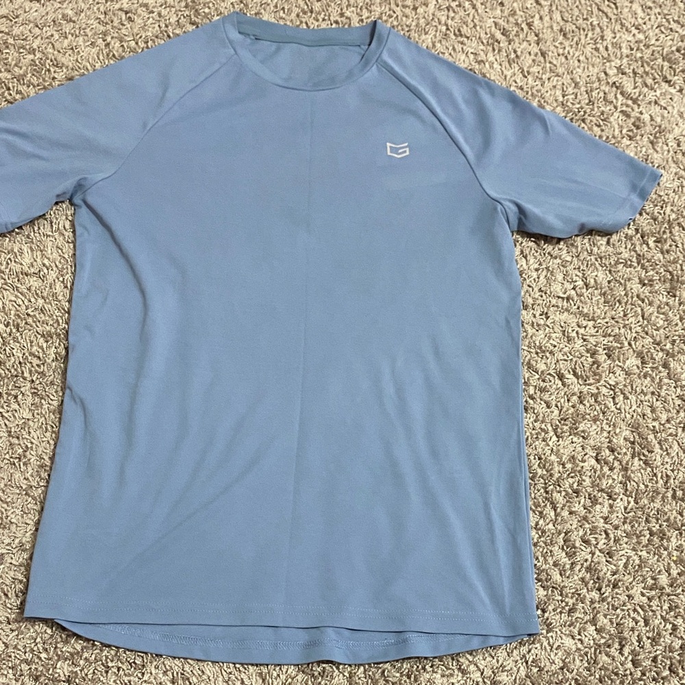 Light Blue Athletic T-Shirt